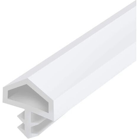 Longitud del burlete para ventana: 5 m Ancho del rebaje: 12 mm 1 pieza Tira de burlete blanca Burlete para puerta, burlete de goma flexible TPE PVC (1/3)