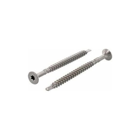 Vis structure terrasse bois dur inox - Longueur: 140 - Qualite Inox: C1 - Diamètre: 6