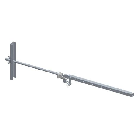 Fixation pour échafaudage acier avec traversée pour mur de 0,35m - DIMOS - 1400 mm