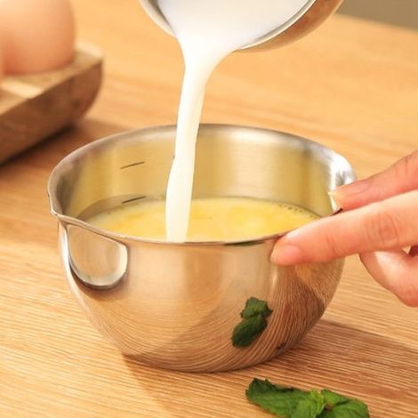 BelleRise - Bol à mélanger – Acier inox 304 gradué – Saladier ultra-épais – Cuisine compacte 10 cm (1/5)