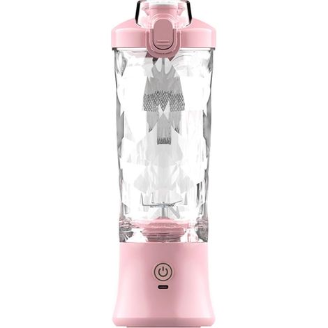 Tragbarer, 600 ml USB-aufladbarer Smoothie-Mixer mit Hochgeschwindigkeitsmotor für Proteingetränke und Säfte