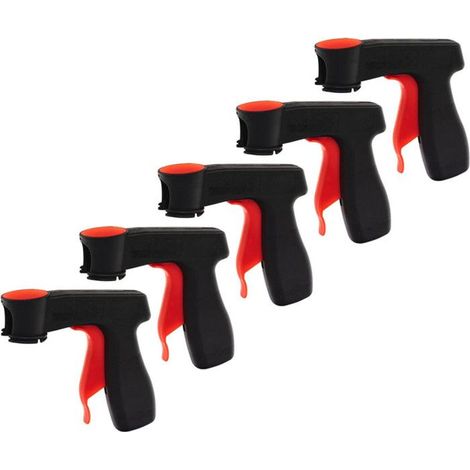 5 pistolets professionnel pour bombe de peinture spray gun SURDISCOUNT (1/5)
