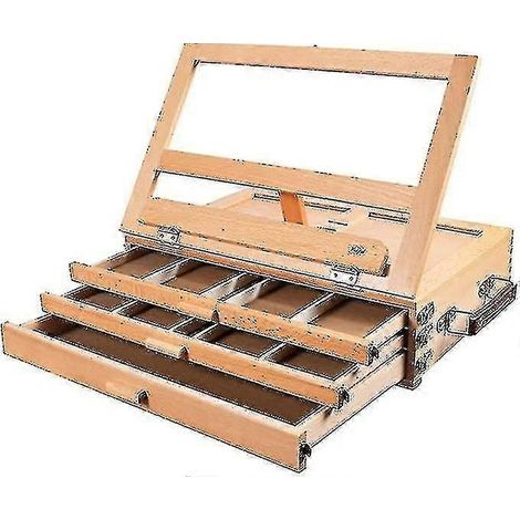 Chevalet de table réglable avec tiroir