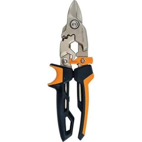 Fiskars PowerGear Flugzeugschneider gerade goldene Klinge