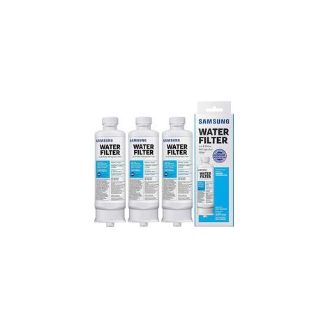 Set of 3 Refrigerator Water Filters - Compatible with DA97-17376B, DA97-08006C, and HAF-QIN - Advanced Carbon (1/5)