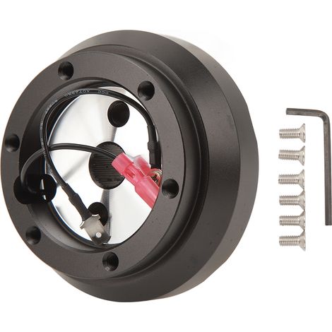 Adaptateur court aluminium 6 trous pour volant, compatible Altima, Sentra, Titan, Pulsar (1/5)