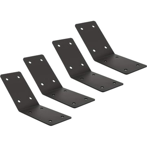 Lot de 4 équerres à 45° pour l'installation d'un gazebo d'intérieur (1/5)