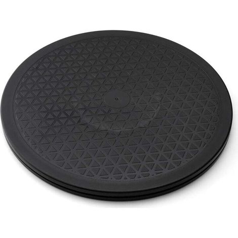 Plateau tournant robuste de 30,5 cm avec roulements à billes en acier pour écrans plats, ordinateur, TV, haut-parleurs, bonsaï, statue, organisateur d'armoire