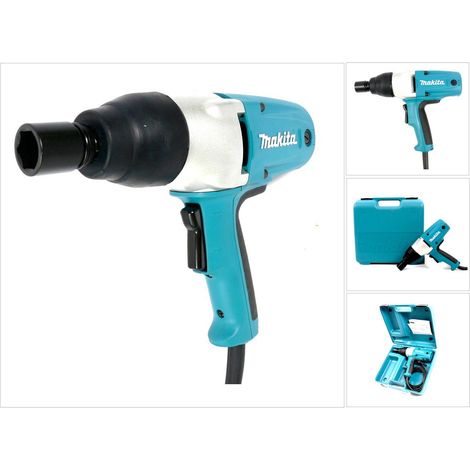 Llave de impacto eléctrica Makita TW 0350 400 W en maletín de transporte Makita