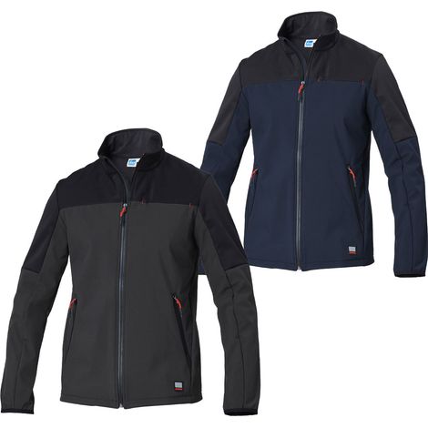 Softshell Siggi Tyr 20SS0014 Chaqueta de Trabajo - XL - Grigio Scuro