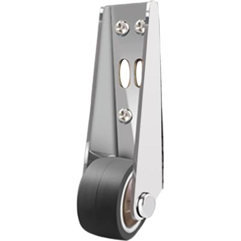 Roulette de portail, roue de support porte retombante en caoutchouc thermoplastique, petite roulette directionnelle avec vis pour portail jardin en bois, clôture jardin