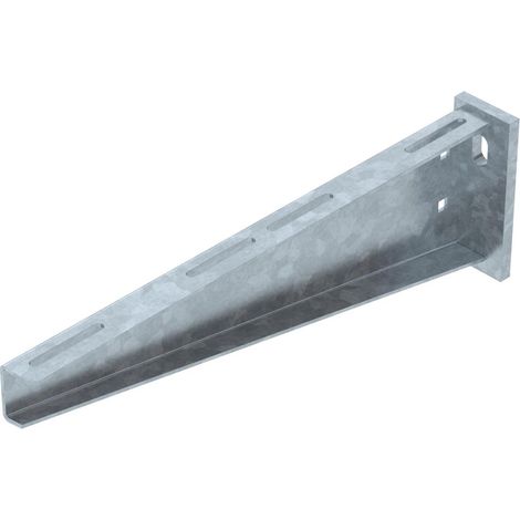 OBO Bettermann Mensola a parete e per montante con piastra di testa saldata B410mm Acciaio zincato a caldo, 6418597