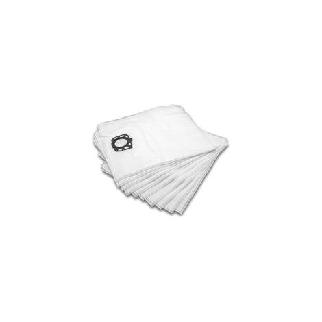 VHBW – 10er-Pack Staubsaugerbeutel für Kärcher WD6 P, WD6 Premium – Mikrofaser-Vlies – 51 cm x 43 cm – Fängt Feinstaub auf – VHBW 10 x (1/5)