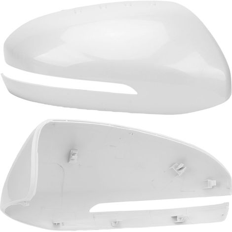 Copertura specchietto laterale, tappo di ricambio esterno impermeabile per portiera per Optima 2011-2015, bianco, lato destro