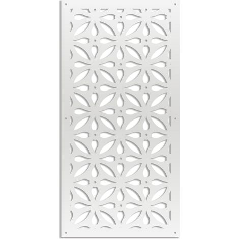 TELLY - Pannello in PVC traforato - Parasole - Colore: bianco - Misura: 50x150 cm (1/3)