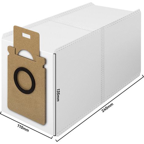 Compatible avec les accessoires, sacs à poussière, sacs poubelle, consommables et systèmes de collecte de poussière de l'aspirateur portatif Roborock H50 Ultra. (1/4)