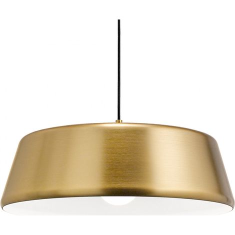Lampada a Sospensione Blanca S/P - Design Moderno in Alluminio Finitura Ottone, Attacco E27 Max 60W, Ideale per Ambienti Interni - Gealuce (1/5)
