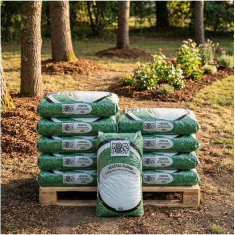 Paillis couleur VERT aire de jeux R Play 5/30mm, 10 sacs 50 l - RPL026-10x50 (1/5)