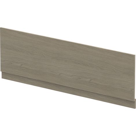 1800mm Bath MFC Front Panel & Plinth - Woodgrain Solace Oak