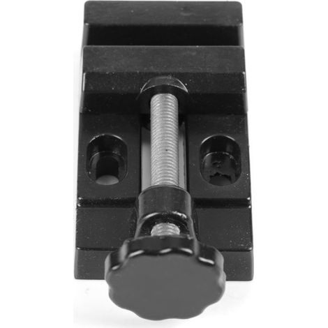Étau plat miniature en alliage d'aluminium pour perceuse à colonne, outil de gravure, support de serrage précis pour bricolage et modélisme (1/5)
