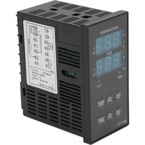 Contrôleur de température BERM PID à affichage numérique LED pour presse à chaud 100-240 V