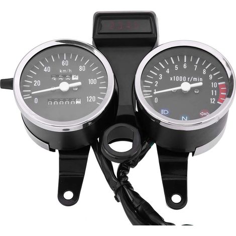 LED-Motorrad-Drehzahlmesser – Geschwindigkeitsmesser – universell (1/5)