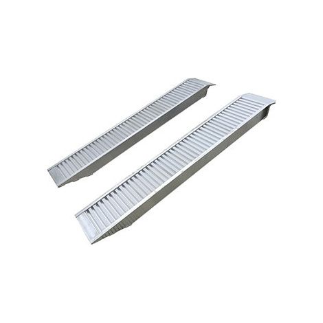 Jeu De 2 Rampes Alu Droites Longueur 197cm, Largeur 30,5cm, épaisseur 11cm, D'une Capacité Maximum D
