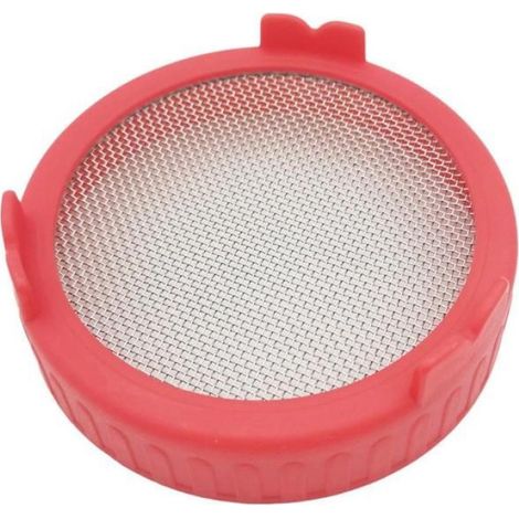 Couvercle de germination 86 mm en plastique, passoire en maille pour bocaux à large ouverture, graines germées (1/3)