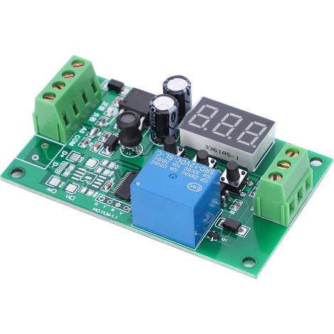 Capteur de courant avec affichage numérique, module relais 4-20mA, composant DC12V pour surveillance et contrôle industriel (1/5)