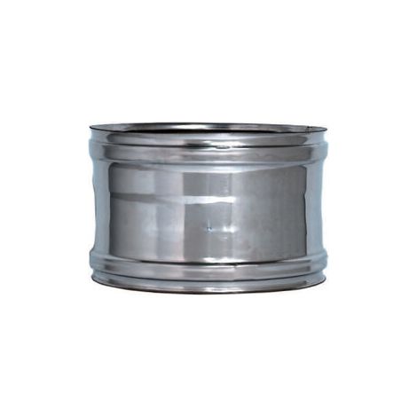 C RACCORDO INOX ATTACCO FF D  8 CM
