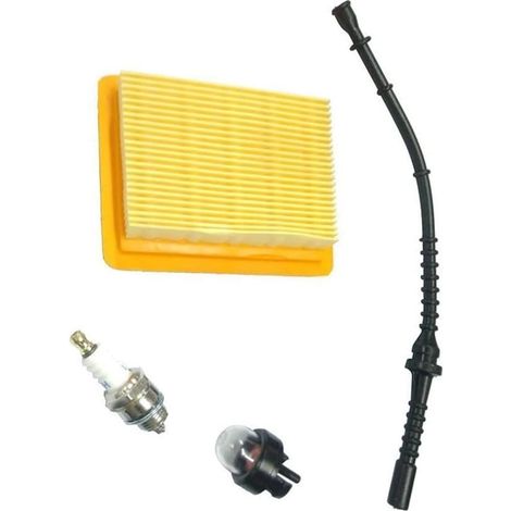 Bougie Allumage Et Ampoule Pour FS120 Bougie Allumage Et Ampoule Carburateur pour efficace, inclus, bougie neuve, installation simple, compatible FS120 (1/5)