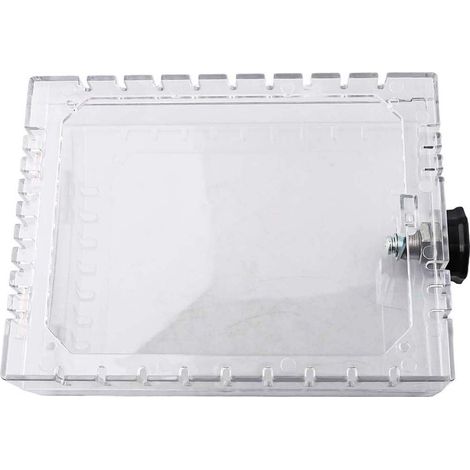 Boîte de verrouillage à mot de passe thermostat, avec serrure à combinaison pour thermostat mural protège contre les dommages inviolables pour la sécurité à domicile (1/5)