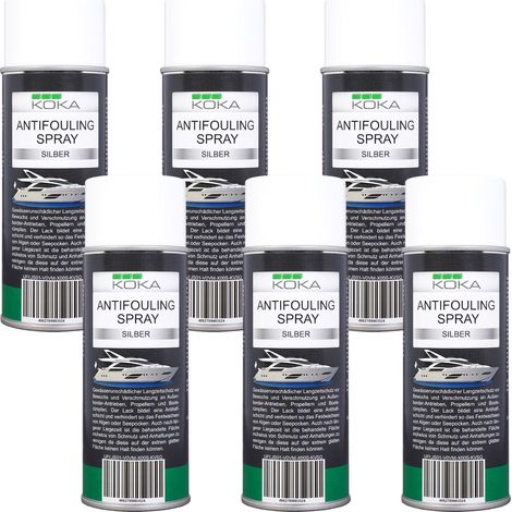 6x Antifouling Spray Silber (1/5)