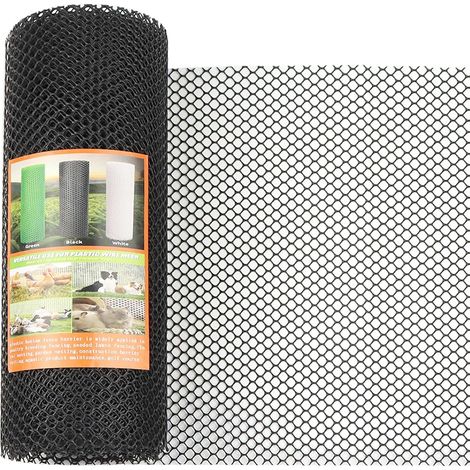 Rouleau de clôture en plastique, 8 mm Rouleau de grillage de poulet (1/5)