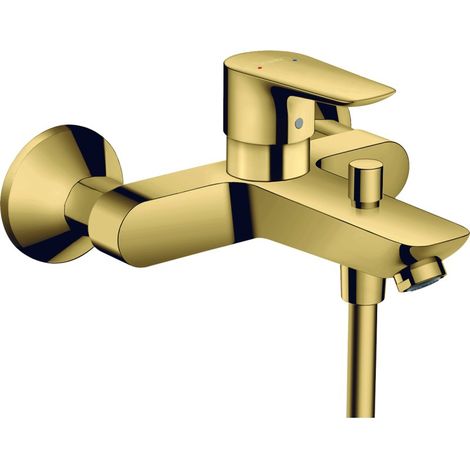 Hansgrohe Talis E - Grifo de bañera, aspecto de oro pulido 71740990 (1/5)