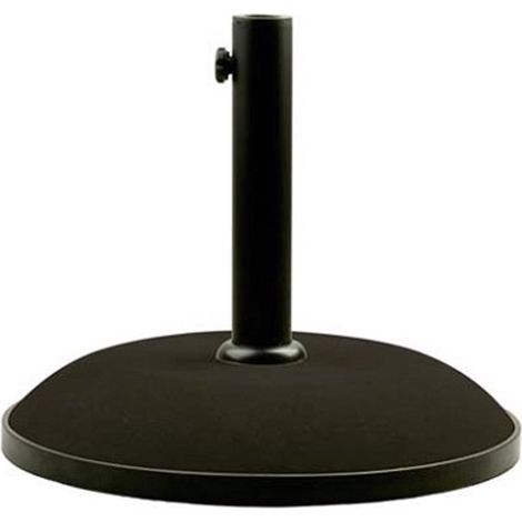 Pie parasol exterior negro SIRO15 garbar