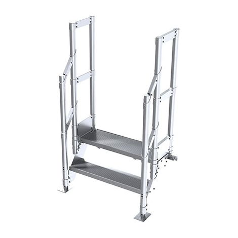 Scale industriali 3 gradini - Altezza da superare 0.61m - SLD8-50ESC66-KFM (1/4)
