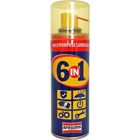 SVITOL AREXONS 6 IN 1 LUBRIFICANTE SBLOCCANTE PROTETTIVO SPRAY MULTIUSO 200 ML