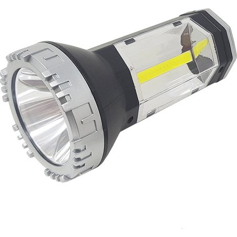 Torcia Led 5W Lampada Portatile Ricaricabile Multifunzione Luce Fredda T-50 (1/5)
