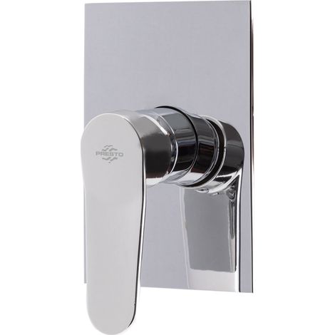 Presto Dalma 7207300 Grifo ducha monomando mezclador empotrable 1 vía cromo (1/2)