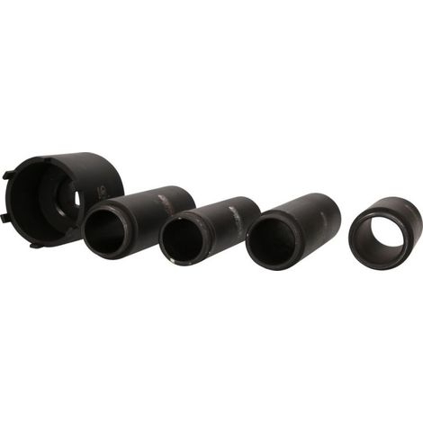 KS Tools Nutmuttern-Schlüssel-Satz mit 4 Führungsrohren für Mercedes, Ø 63 mm , 5-tlg - 460.5370