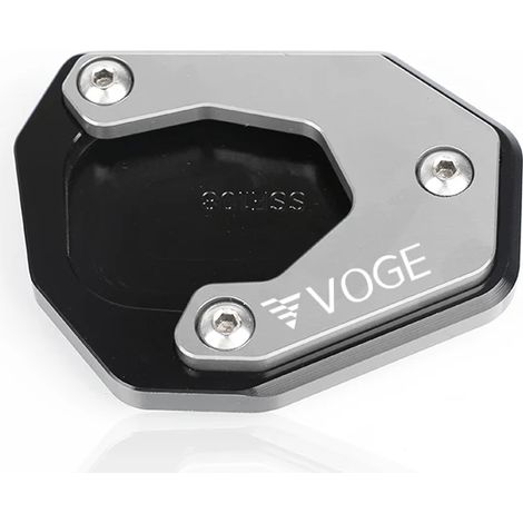 (Avec logo) Compatible avec LONCIN VOGE 650DS 500DS LX500R 500 650 AC DS Béquille latérale, extension et plaque de renfort 350AC 500R 650DS maxpower (1/4)