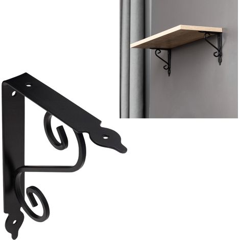Soporte para estante Melody 190240 AKS negro (1/3)