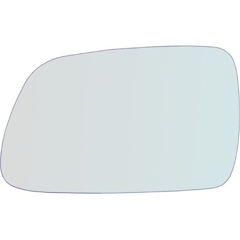 Vetro specchio retrovisore lato sx per peugeot 407 dal 2004-2012 (1/5)