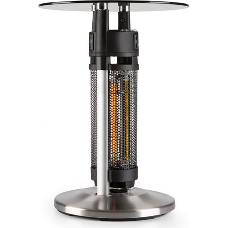 Primal Heat 65 Bistrotisch Karbon-IR-Heizelement 1200W LED 65cm Glas (1/5)
