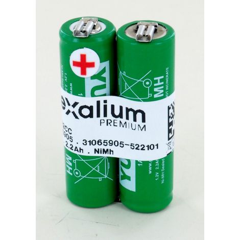 Batterie interne NiMh pour tondeuse Moser ARCO / Ermila Genius