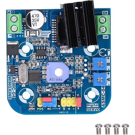 Servo-Steuerplatine, Hochleistungs-Controller-Modul, Treiber für große Torsionsmotoren, 12 V–24 V
