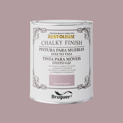 Ruggine-Oleum Finitura Gessata Mobili Rosa Canina 750ml BRUGUER