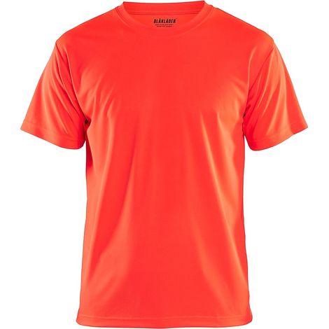 T-shirt de travail haute visibilité anti-UV 3331 - Rouge XXL