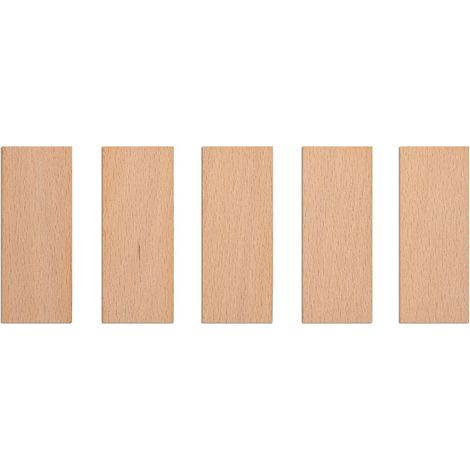 Mechas de madera para velas 75x30x1 mm 5 unidades